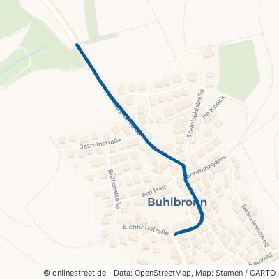 Hauptstraße Schorndorf Buhlbronn 