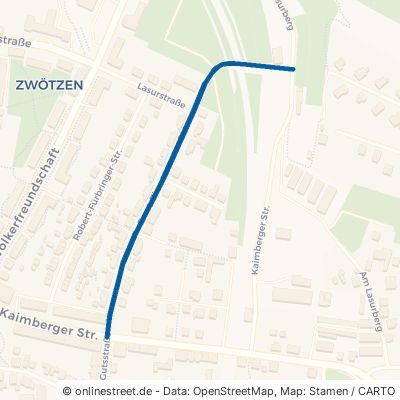 Ernst-Zimmermann-Straße Gera Zwötzen 