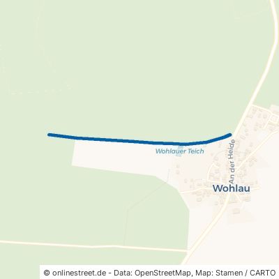 Kameradsweg / Waldweg Belgern-Schildau Wohlau 