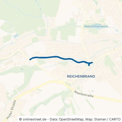 Hohensteiner Straße Chemnitz Reichenbrand Reichenbrand