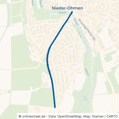 Merlauer Straße Mücke Nieder-Ohmen 