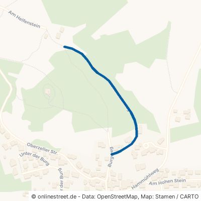 Helfensteinweg Zell Unterzell 