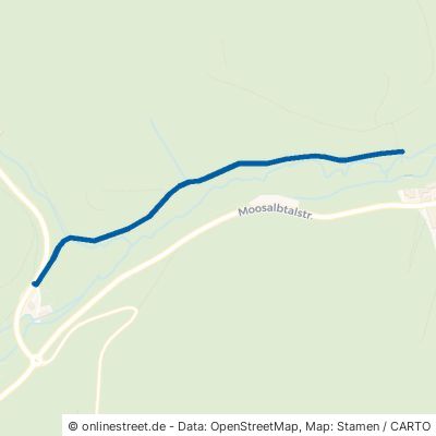 Moosalbweg Ettlingen Schöllbronn 
