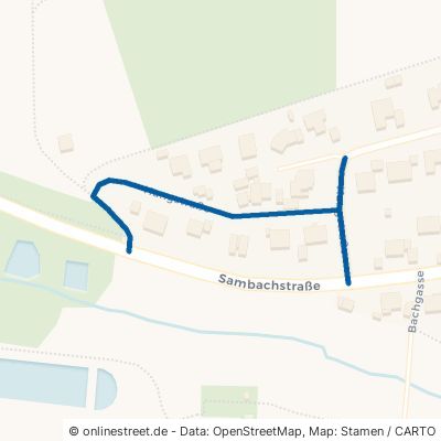 Hangstraße Wiesentheid Untersambach 