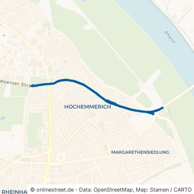Moerser Straße Duisburg Hochemmerich 