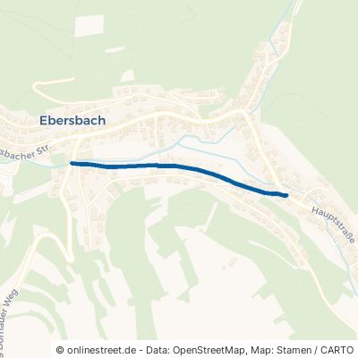 Pfarrer-Fäth-Straße Leidersbach Ebersbach 