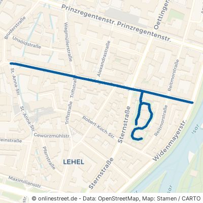 Liebigstraße München Altstadt-Lehel 