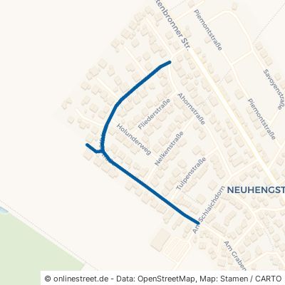Forststraße Althengstett Neuhengstett 