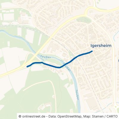 Bad Mergentheimer Straße Igersheim 