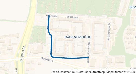 Martin-Andersen-Nexö-Straße Dresden Räcknitz/Zschertnitz 