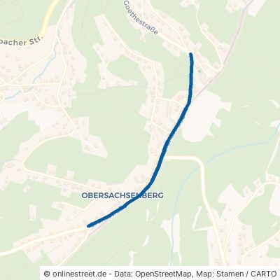 Grenzstraße Klingenthal Aschberg 