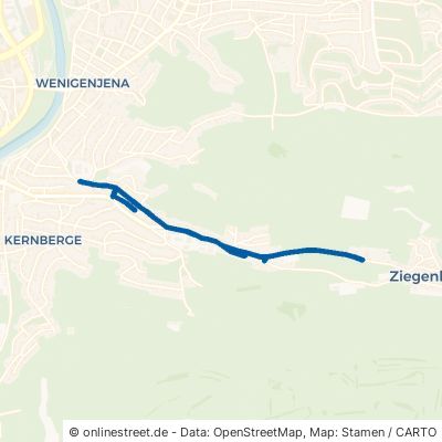 Ziegenhainer Straße Jena Ziegenhain 