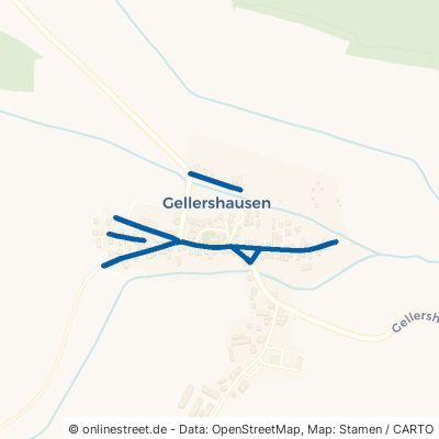 Dorfstraße Bad Colberg-Heldburg Gellershausen