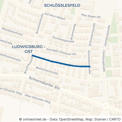 Lortzingstraße Ludwigsburg Ost 