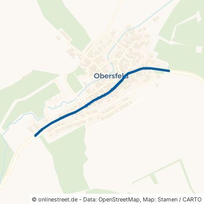 Obersfelder Straße Eußenheim Obersfeld 