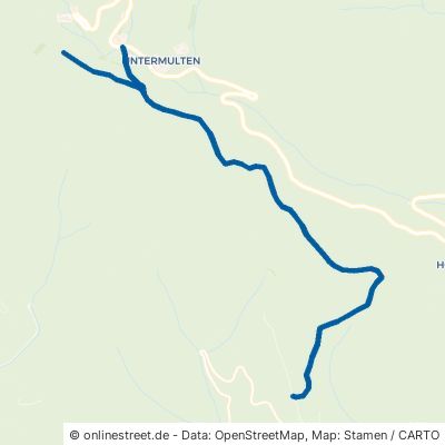Eisenbläueweg Schönenberg Untermulten 