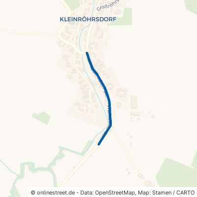 Wallrodaer Straße Großröhrsdorf Kleinröhrsdorf 