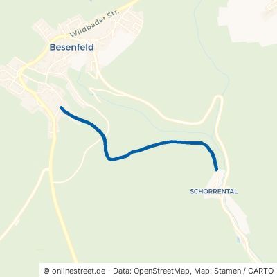 Birkenweg Seewald Besenfeld 