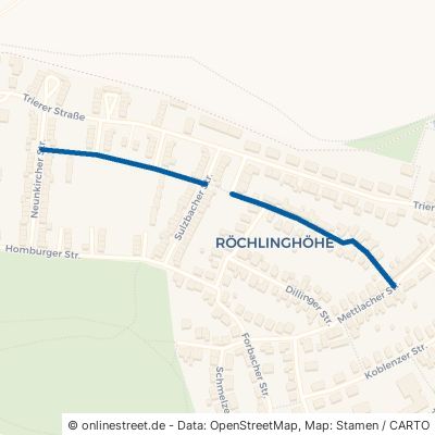 Merziger Straße Völklingen Röchling-Höhe 