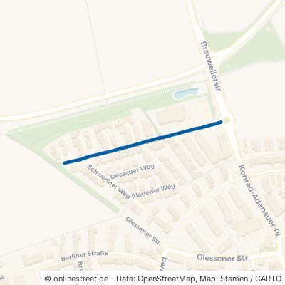Erfurter Straße Pulheim Brauweiler 