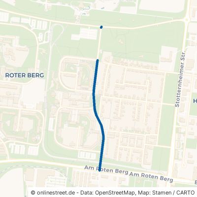 August-Frölich-Straße Erfurt Roter Berg 