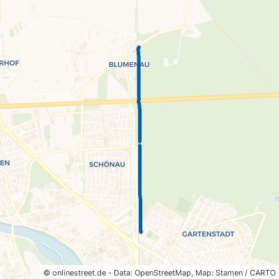 Östlicher Riedbahnweg 68305 Mannheim Gartenstadt 