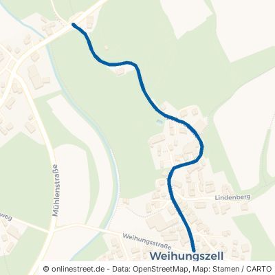 Kapellenstraße Schwendi Weihungszell 