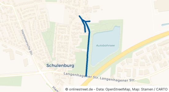 Roter Weg Langenhagen Schulenburg 
