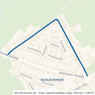 Kroitzheider Weg Aachen Schleckheim 