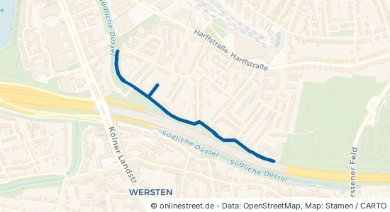 Nixenstraße Düsseldorf Wersten 