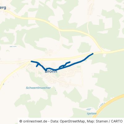 Klumpertalstraße Pegnitz Bronn 