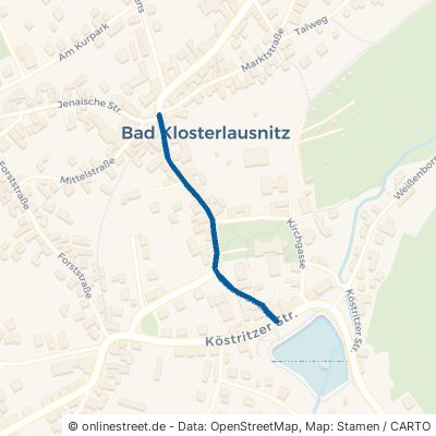 Geraer Straße 07639 Bad Klosterlausnitz 