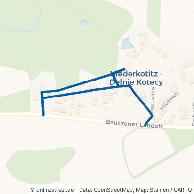 Lindenstraße Weißenberg Kotitz 
