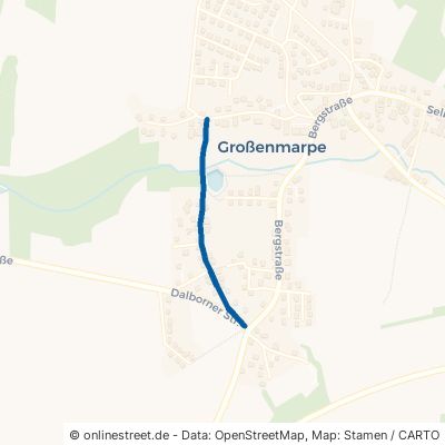 Erdbrucher Straße Blomberg Großenmarpe 