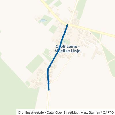 Neue Dorfstraße Märkische Heide Groß Leine 
