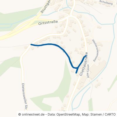 Göhrnweg Dornstetten Aach 