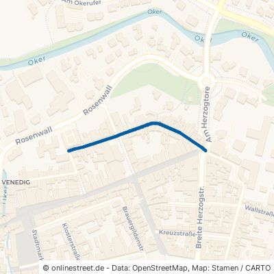 Neue Straße Wolfenbüttel Stadtgebiet 