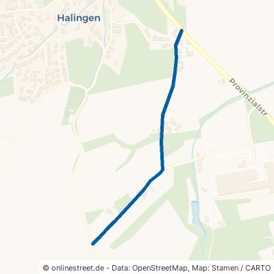 Eckeystraße Menden (Sauerland) Halingen 