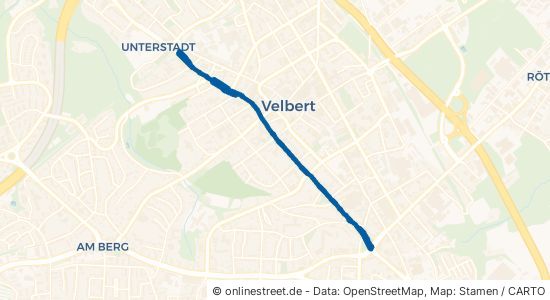 Friedrich-Ebert-Straße Velbert Mitte 