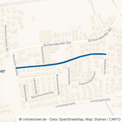 David-Wolleber-Straße Schorndorf Weiler 