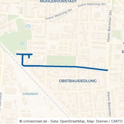 Birnenweg Greifswald Obstbausiedlung 
