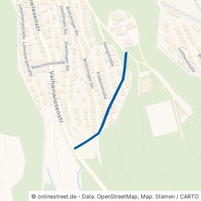 Bergstraße Kämpfelbach Ersingen 