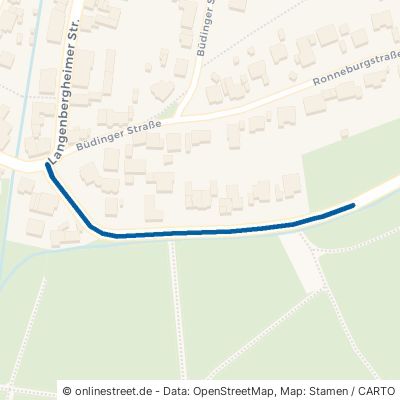 Hüttengesäßer Straße Hammersbach Marköbel 