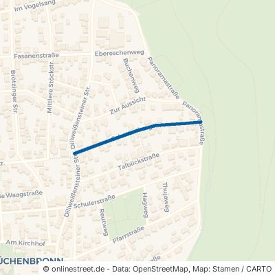 Schattenbergstraße Pforzheim Büchenbronn 
