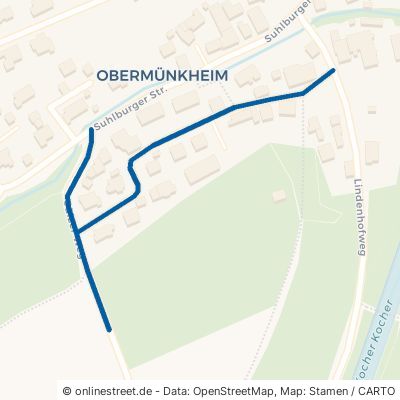 Sülzer Weg Untermünkheim Obermünkheim 