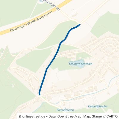 Geschwendaer Straße Geratal Geraberg 