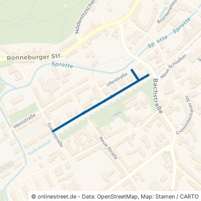 Eisenbahnstraße Schmölln 