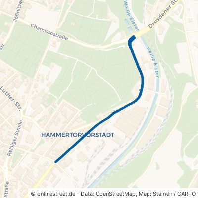 Hammerstraße 08529 Plauen Hammervorstadt Chrieschwitz