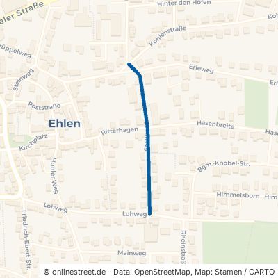 Rennweg Habichtswald Ehlen 