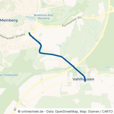 Vahlhausener Straße Horn-Bad Meinberg Bad Meinberg 
